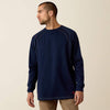 Ariat - Mens FR Work Crew T-Shirt - Navy