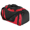 Port Authority Small Two-Tone Duffel - Red/ Black