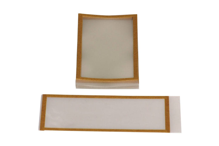 Bullard 7714 adhesive rectangular Mylar lens cover for 88VX respirators