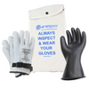 Enespro® Made in USA Class 0 Rubber Voltage 11" Glove Kit - Black