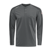 Bulwark - Men's Flex Knit Henley - Charcoal