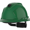 HexArmor - Vented Type 1 Class C Full Brim Safety Helmet - Ceros® XP300 - Green