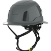 HexArmor - Class E Type II Full Brim Safety Helmet - Ceros® XT400E - Grey