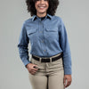 DRIFIRE TECGEN Women's FR Work Shirt - Light Blue