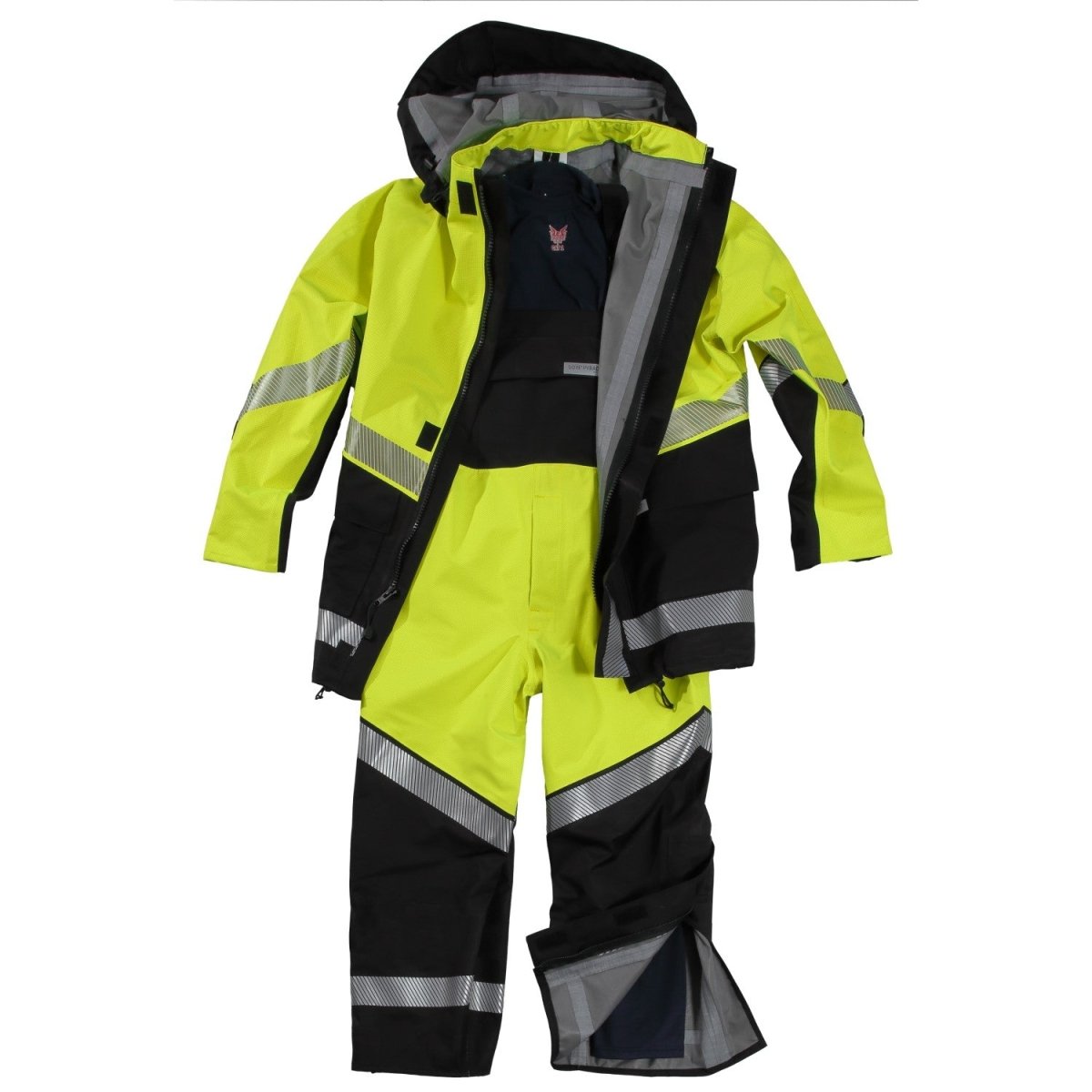 31 cal Drifire Hydrolite FR Extreme Weather Suit- HiVis Coat/Bib