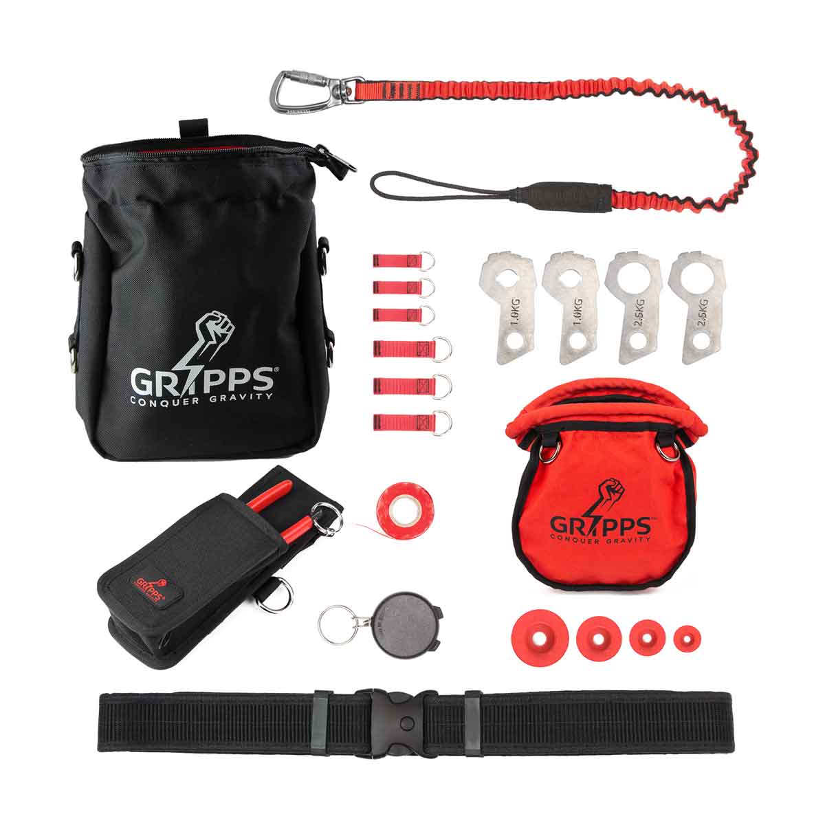 gram-counter gear grip clips GRIPPS Belt Kit Grab-and-Go: Dual Plus