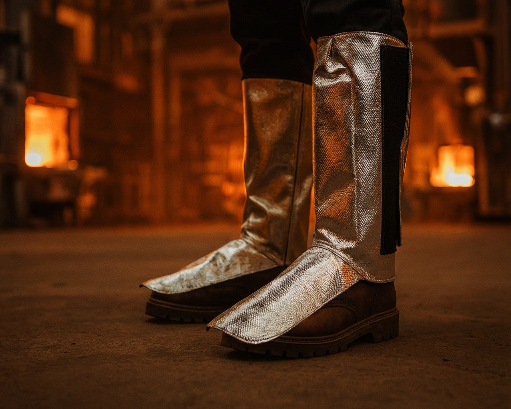 High-Heat Foot Protection: Why Aluminized Spats & Leggings Matter