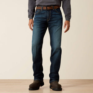 Ariat - Mens FR M4 Relaxed Stretch DuraLight Basic Boot Cut Jean - Lassen