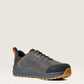 Ariat Outpace Composite Toe Work Shoe in Gunmetal, medial side view