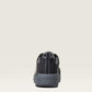 Ariat Outpace Composite Toe Work Shoe in Black, heel view