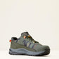Ariat Men's Outpace Shift Composite Toe Work Shoe in Camo, medial view