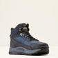 Ariat Men's Outpace Shift Mid Composite Toe Work Shoe in Dark Shadow, medial view