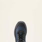 Ariat Men's Outpace Shift Mid Composite Toe Work Shoe in Dark Shadow, toe view