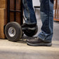 Ariat Men's Outpace Shift Waterproof Composite Toe Work Shoe in Black, lifestyle view
