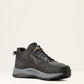 Ariat Men's Outpace Shift Waterproof Composite Toe Work Shoe in Black, medial view