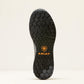 Ariat Men's Outpace Shift Waterproof Composite Toe Work Shoe in Black, sole view