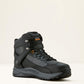 Ariat Men's Outpace Shift 6-inch Waterproof Composite Toe Work Boot in Black, medial view