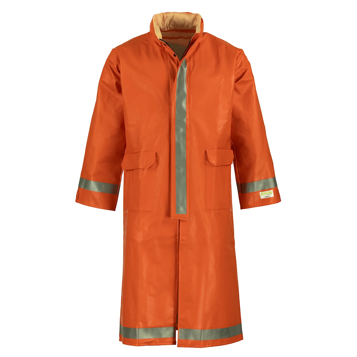 NASCO ArcLite FR rain coat in Burnt Orange