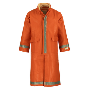 NASCO ArcLite FR rain coat in Burnt Orange