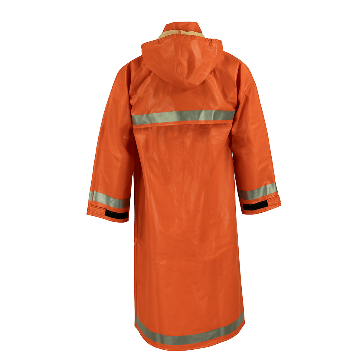 NASCO ArcLite FR rain coat in Burnt Orange, alternate view