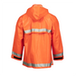 NASCO ArcLite FR rain jacket in Burnt Orange, alternate view