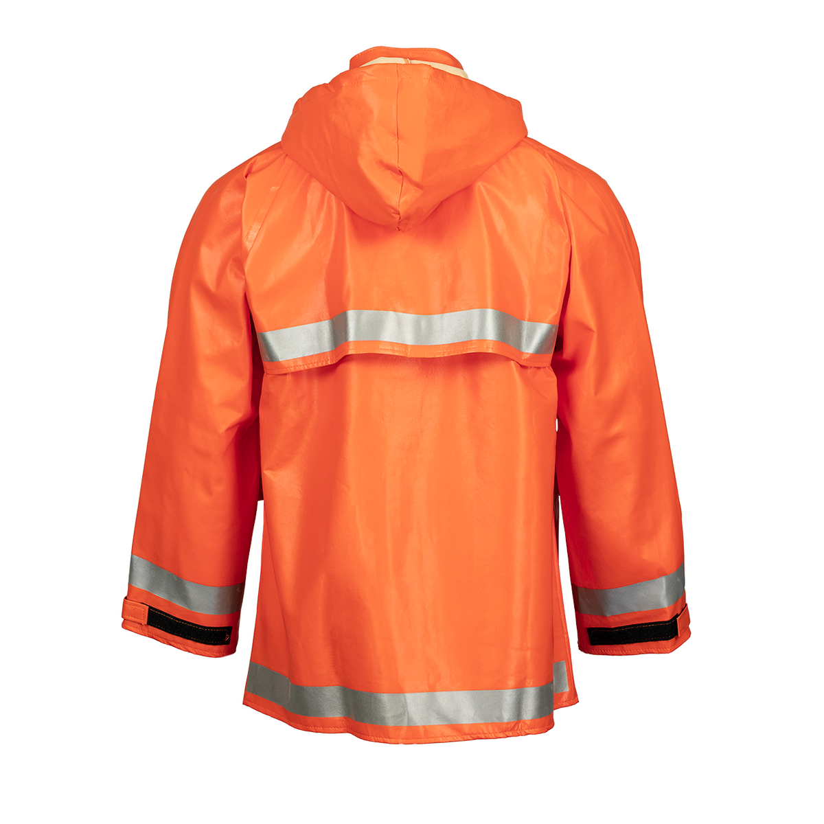 NASCO ArcLite FR rain jacket in Burnt Orange, alternate view