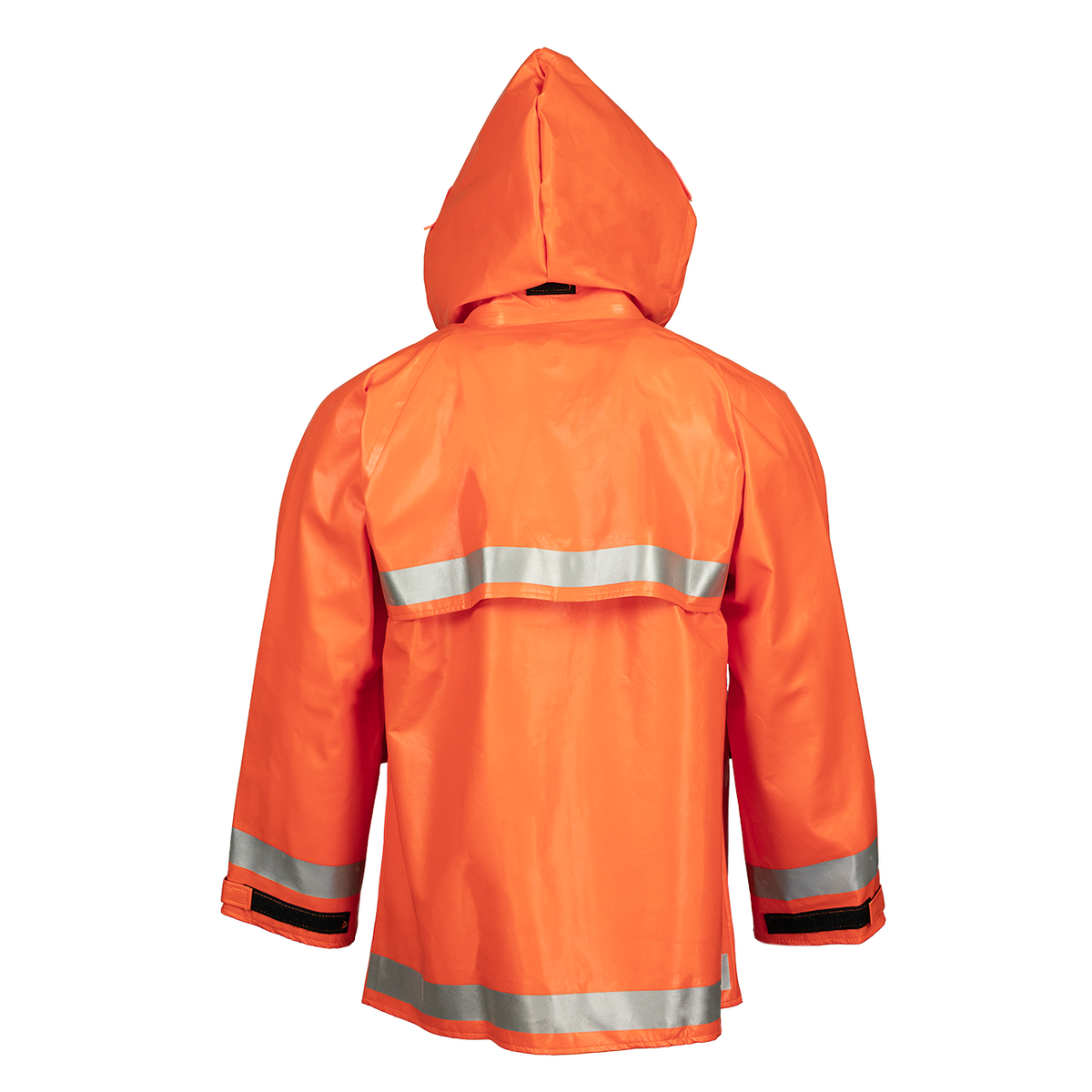 NASCO ArcLite FR rain jacket in Burnt Orange, alternate view