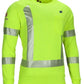 Knobelsdorff Logo - DRIFIRE Helix FR Long Sleeve T-Shirt - Hi Vis Yellow
