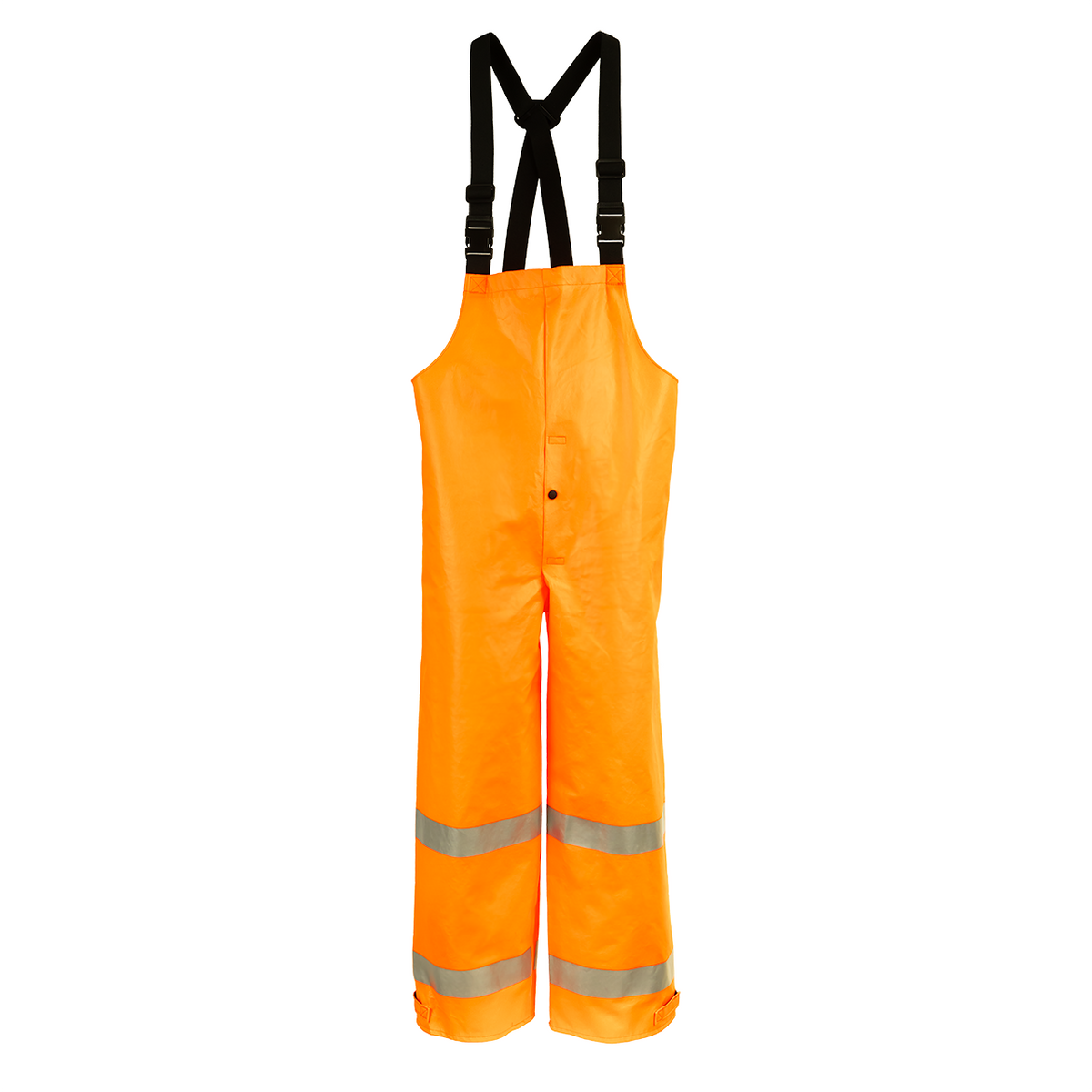 NASCO ArcLite HiVis FR rain bib overalls in Fluorescent Orange