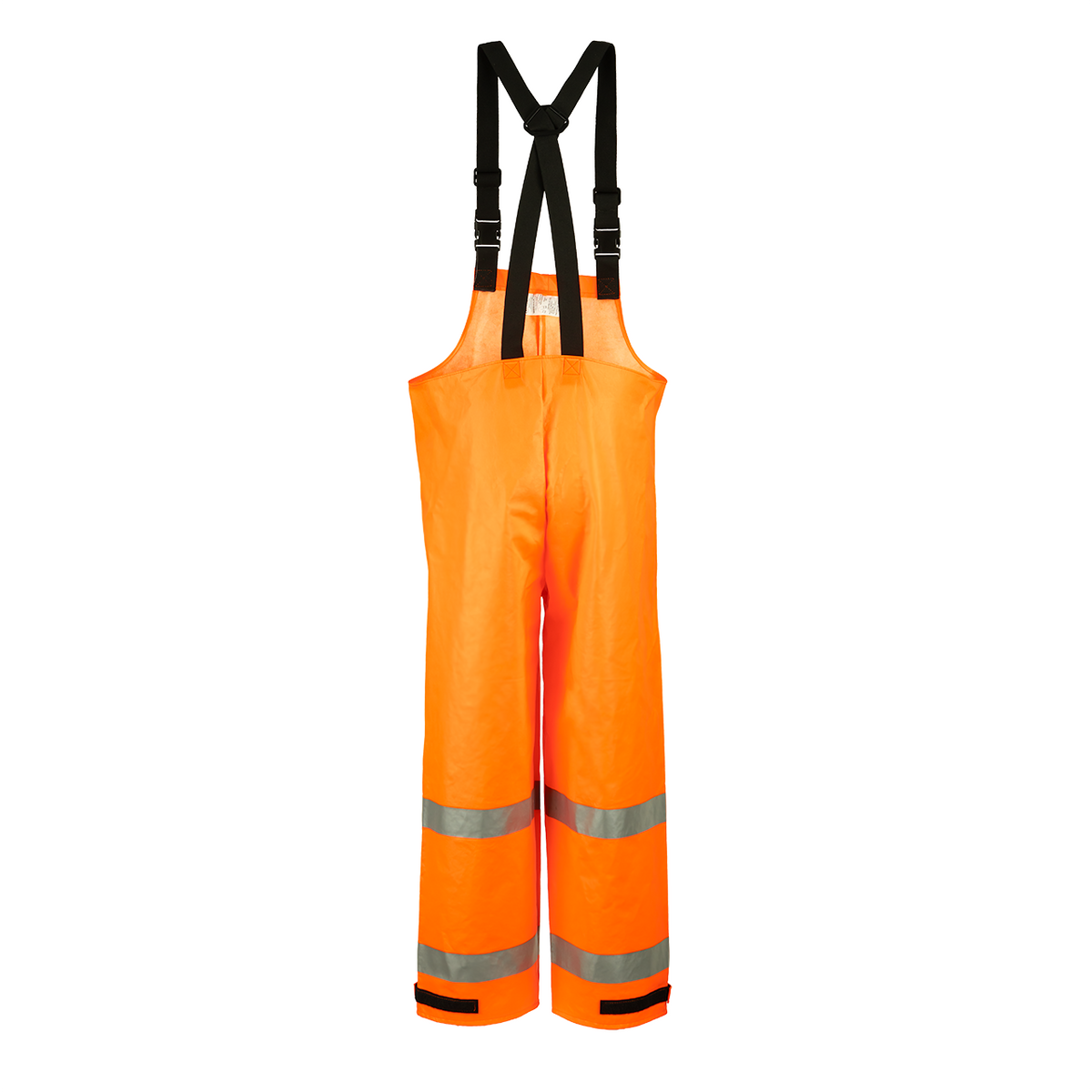 NASCO ArcLite HiVis FR rain bib overalls in Fluorescent Orange, alternate view