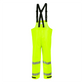 NASCO ArcLite HiVis FR rain bib overalls in Fluorescent Yellow, alternate view