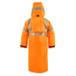 NASCO ArcLite HiVis FR rain coat in Fluorescent Orange, alternate view