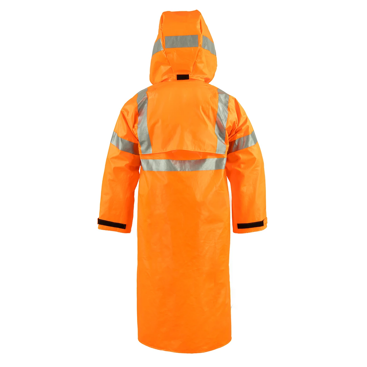 NASCO ArcLite HiVis FR rain coat in Fluorescent Orange, alternate view