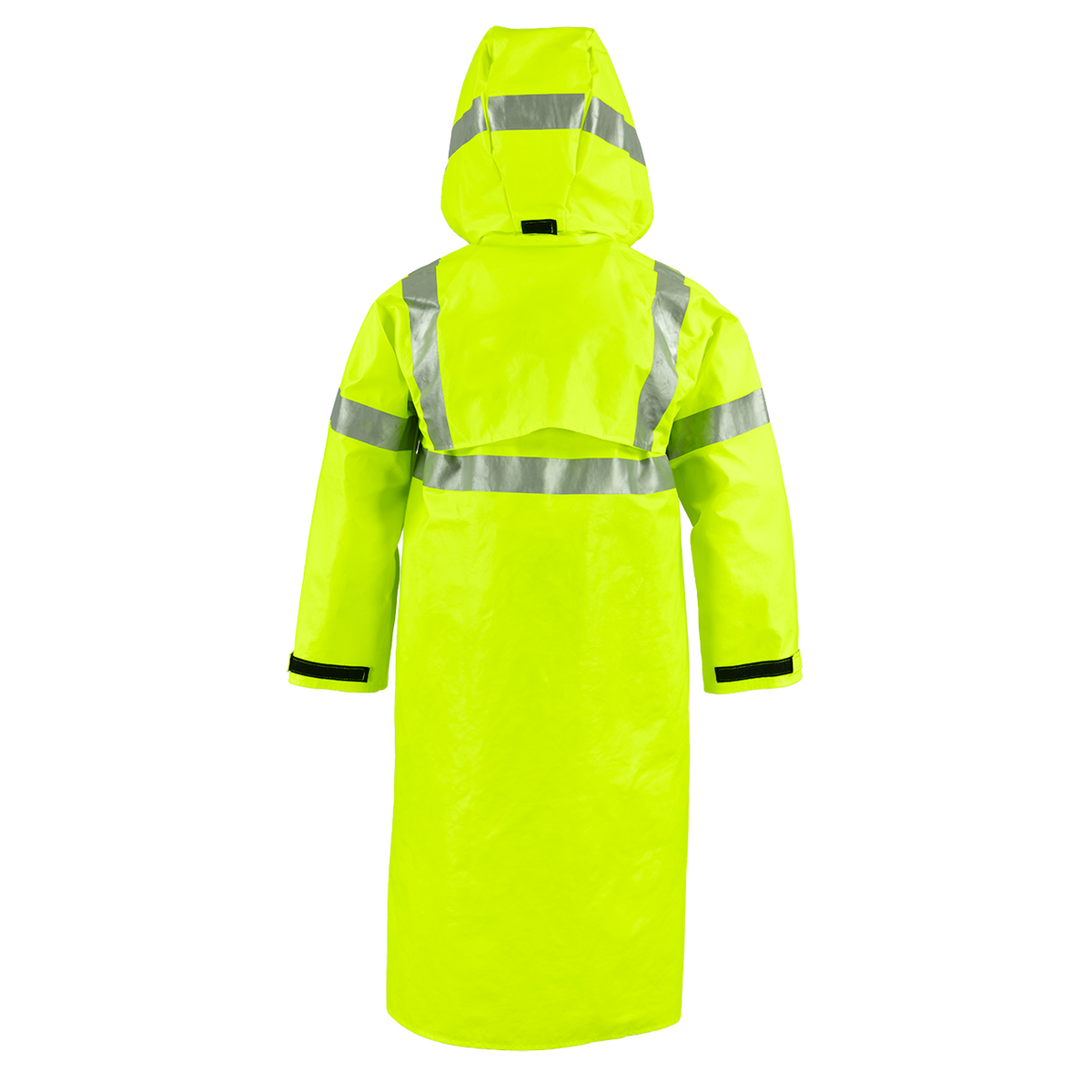 NASCO ArcLite HiVis FR rain coat in Fluorescent Yellow, alternate view