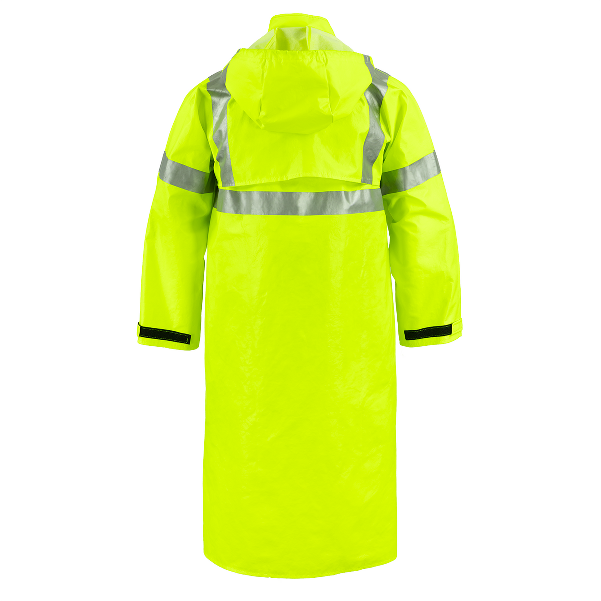 NASCO ArcLite HiVis FR rain coat in Fluorescent Yellow, alternate view