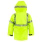 NASCO ArcLite HiVis FR rain jacket in Fluorescent Yellow, alternate view