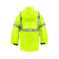 NASCO ArcLite HiVis FR rain jacket in Fluorescent Yellow, alternate view