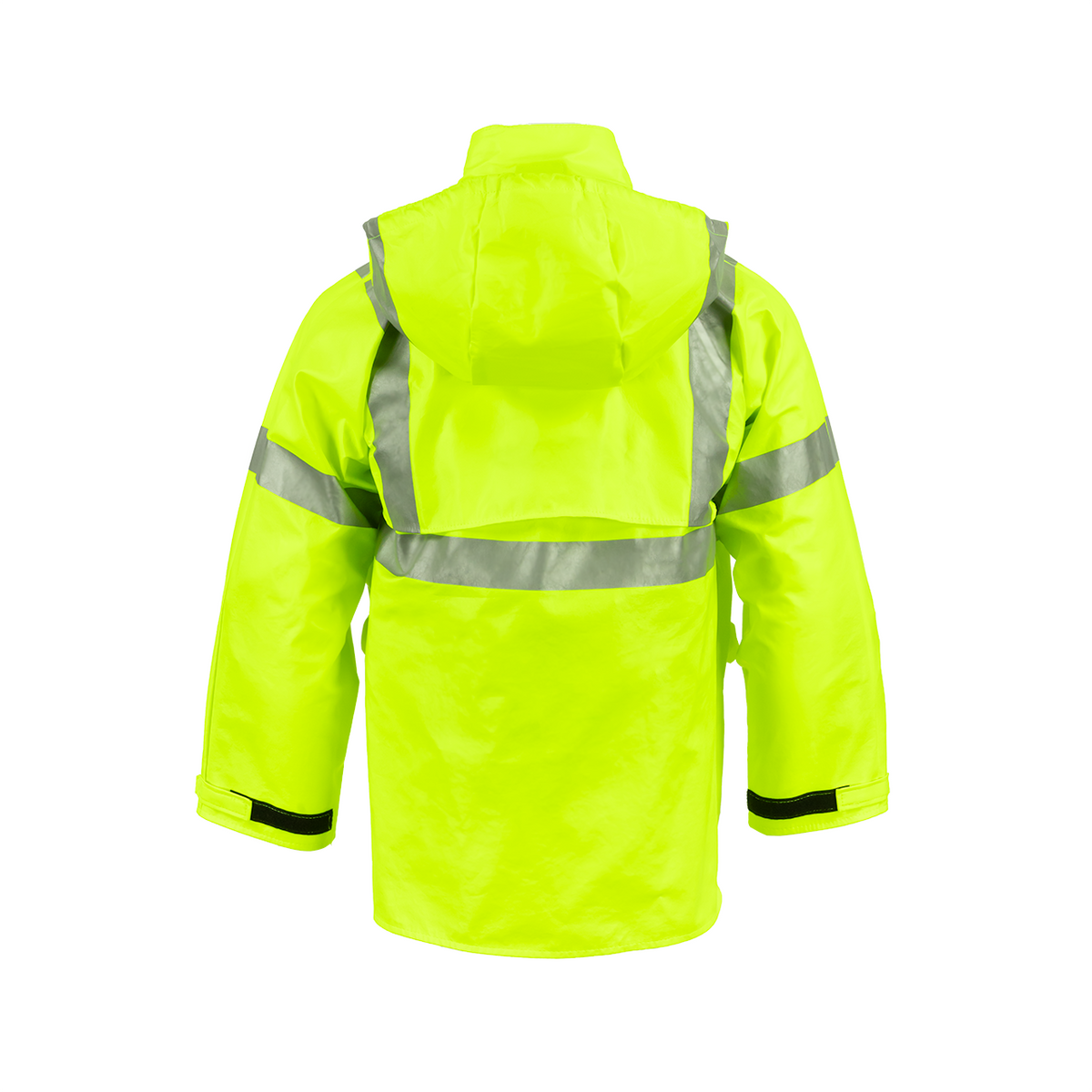 NASCO ArcLite HiVis FR rain jacket in Fluorescent Yellow, alternate view