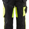Blaklader - Hi-Vis X1600 Work Pants - Type R, Class 3 - BLACK/YELLOW HI-VIZ