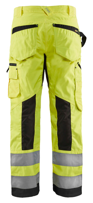 Blaklader - Hi-Vis Rip Stop Pants - Yellow/Black - Class E