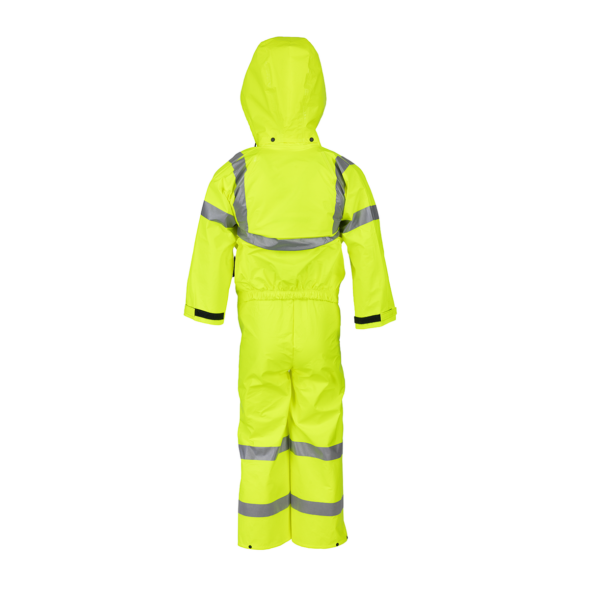 NASCO ArcLite Air women's FR rain jacket in fluorescent yellow