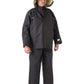 NASCO PetroStorm jacket and bib overalls in Navy, full-suit view