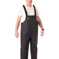 NASCO PetroStorm FR rain bib overalls with quick-release buckles in Navy, worn view