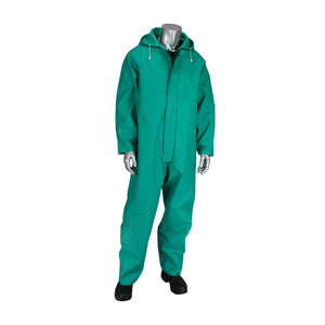 ChemFR - Treated PVC Coverall with Hood