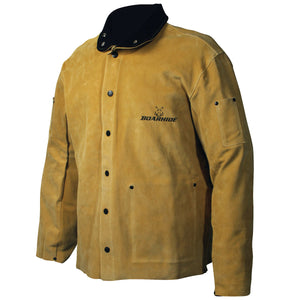 Caiman - 3030 30" Gold Boarhide Leather Welding Coat / Jacket