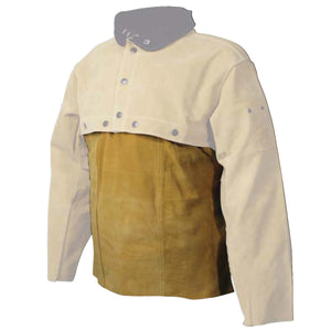 Caiman - 3032 Large Brown Boarhide Leather Welding Bib