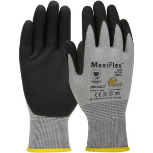 MaxiFlex Elite ESD Anti-Static Seamless Knit Nylon Glove with Nitrile Coated