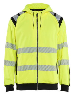 Blaklader - Hi-Vis Hooded Sweatshirt - Yellow/Black - Type R, Class 3