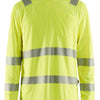 Blaklader - Hi-Vis Long Sleeve T-Shirt - Type R, Class 3 - Yellow