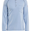 BlakLader -FR Henley Shirt  - 9.1 cal, CAT 2 - Light Blue